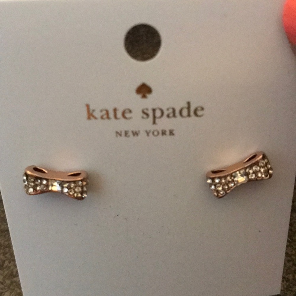NEW Kate Spade ready set bow earrings - Picture 7 of 8